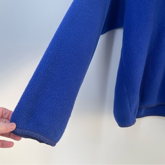 Patagonia Vintage Synchilla Snap-T Pullover Sweatshirt Blue Size Medium - Picture 5 of 10